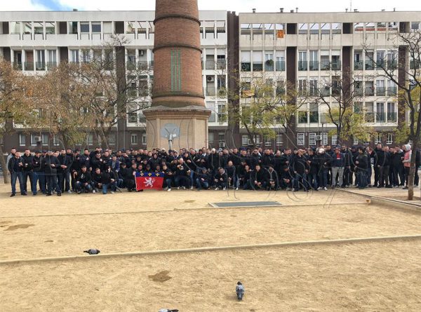 OL-FC Nantes : Le virage nord lyonnais sort un tifo « Free Tibet » en